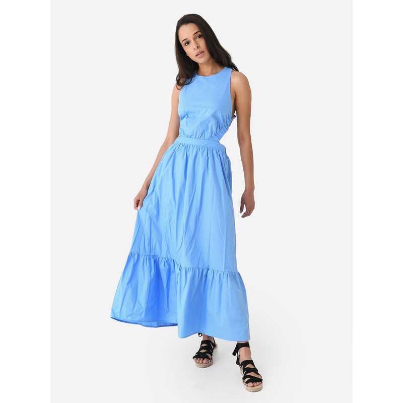 English Factory Women’s Open Back Midi Dress