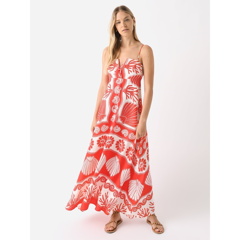 Farm Rio Women’s Ainika Shell Maxi Dress