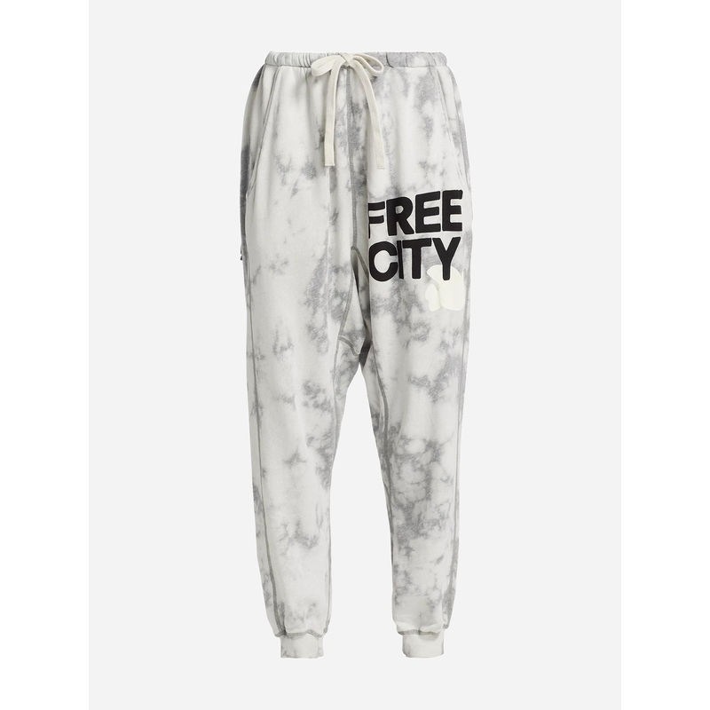 FREE CITY Women’s Superbleachout Large Logo Sweatpant