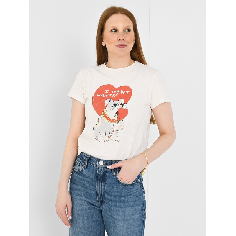 Re/Done Women’s I Want Candy Classic Tee