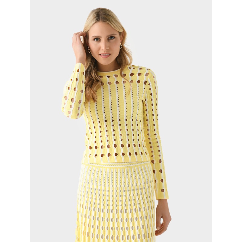 Simkhai Women’s Tiana Long Sleeve Top