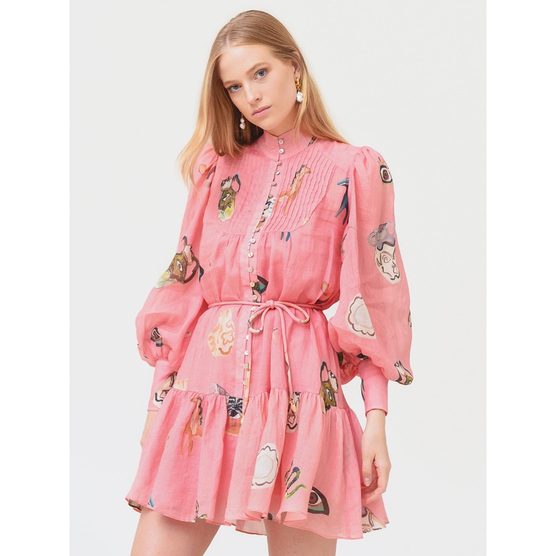 Alemais Women’s Cleo Smock Mini Dress