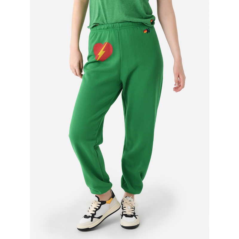 Aviator Nation Women’s Bolt Heart Sweatpant