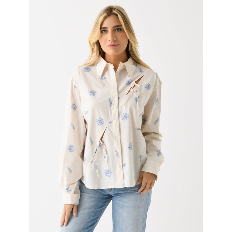 Deiji Studios Women’s Twin Bow Shirt
