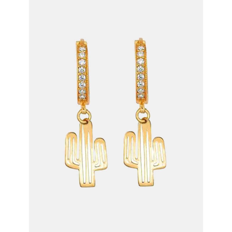 Maison Irem Cactus Earring|O/S|GOLD