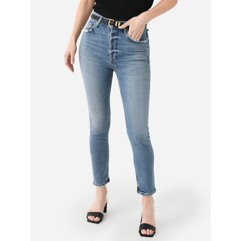 Agolde Women’s Nico High Rise Slim Jean