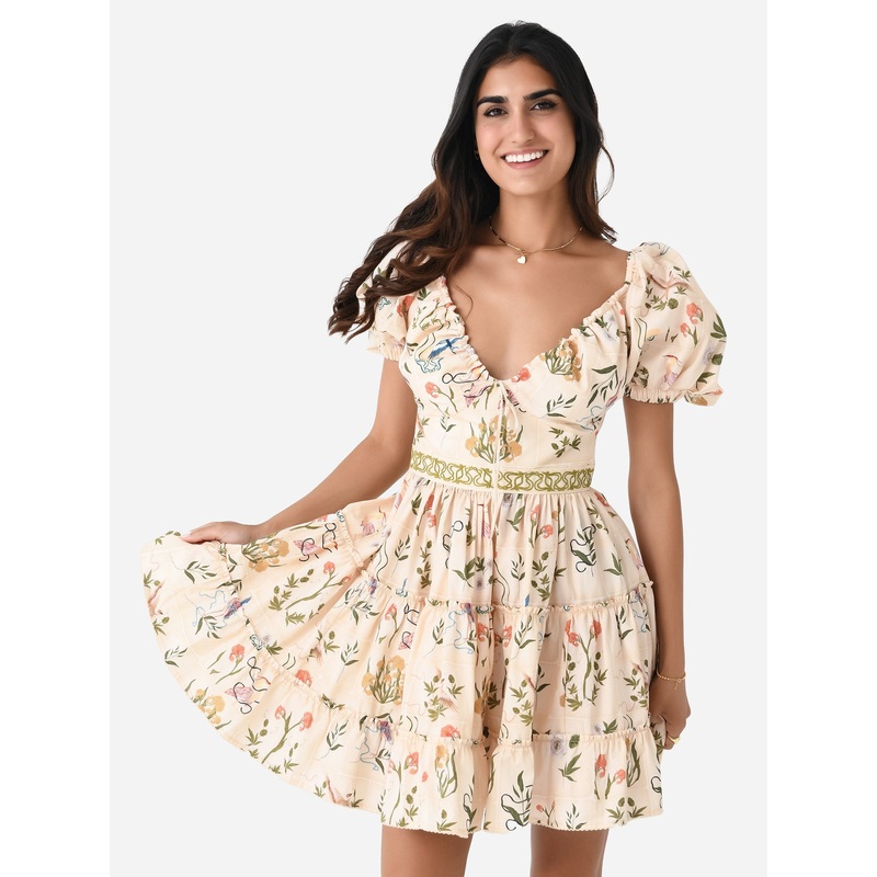 Agua By Agua Bendita Women’s Manzanilla Paraiso Mini Dress