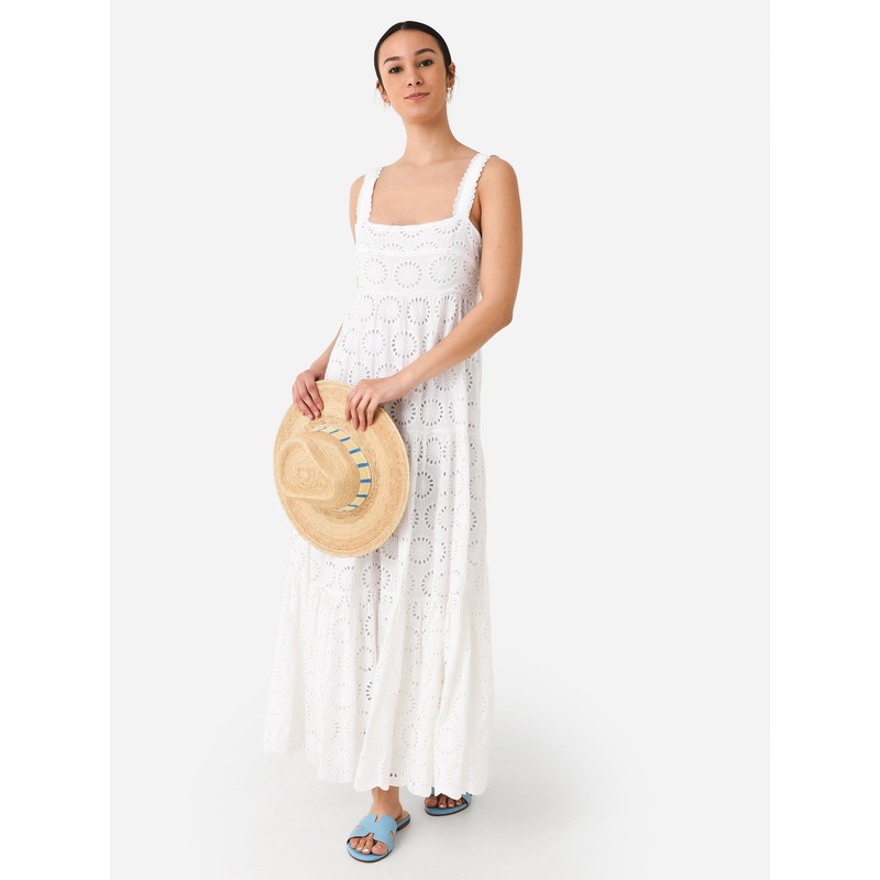Honorine Women’s Joni Dress|L|WHITE