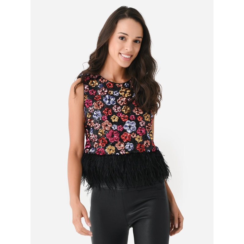 Le Superbe Women’s Murakami Sequin Top
