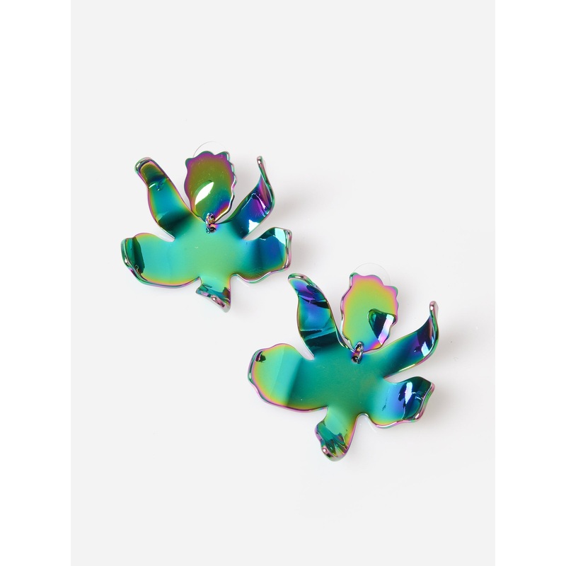 Lele Sadoughi Women’s Metal Small Paper Lily Earrings