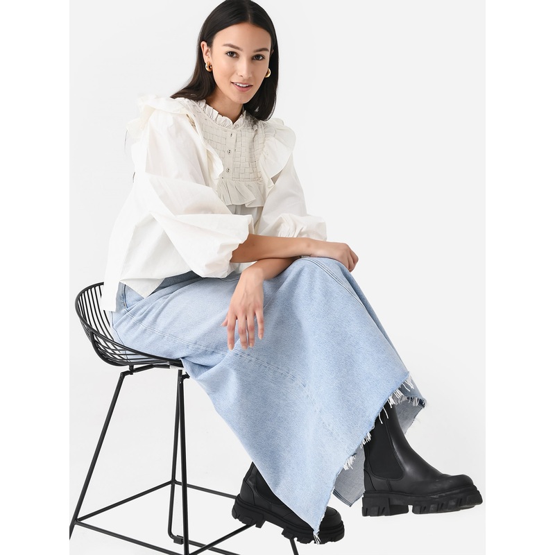 Agolde Women’s Hilla Denim Skirt