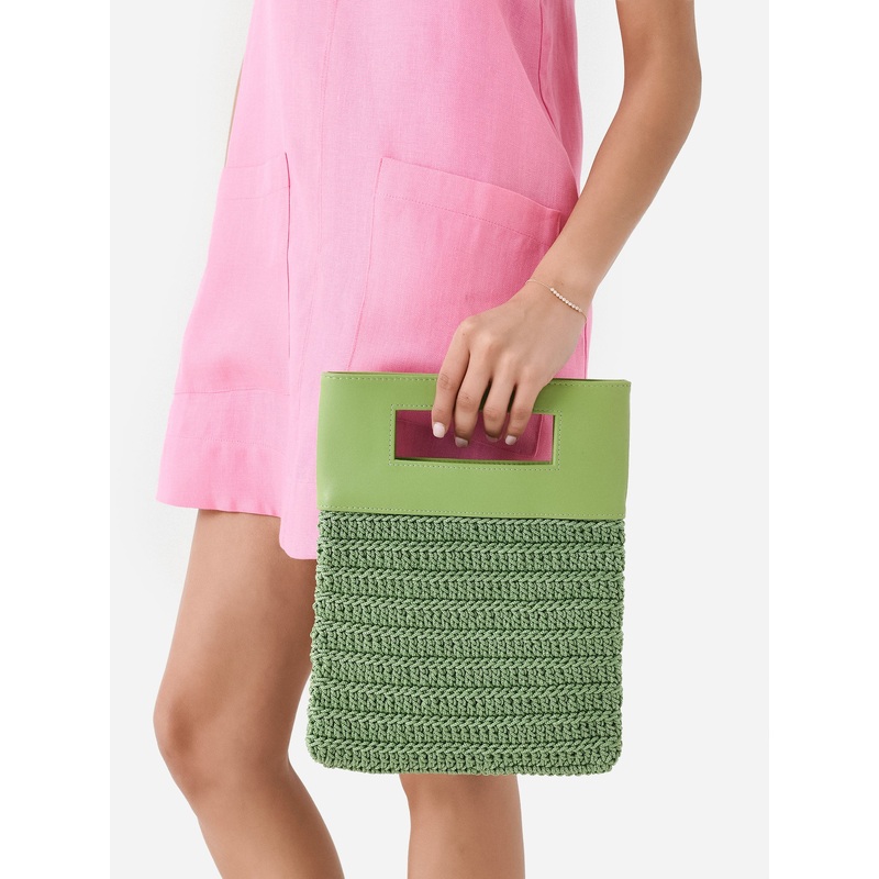 Binge Knitting Aurora Mini Foldover Clutch