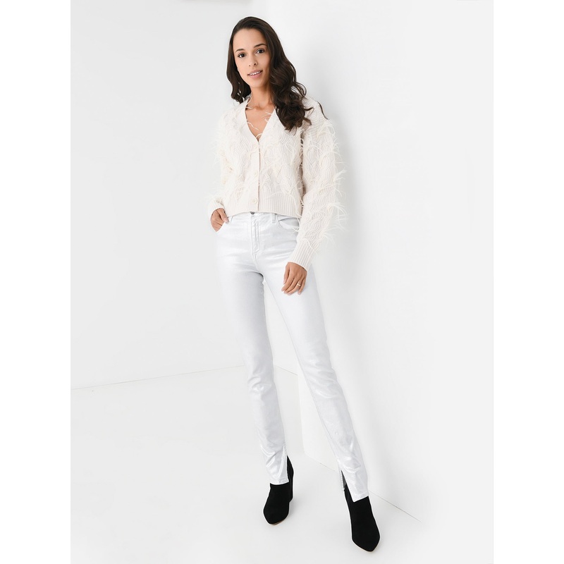 Simkhai Women’s Andres Cropped Cardigan