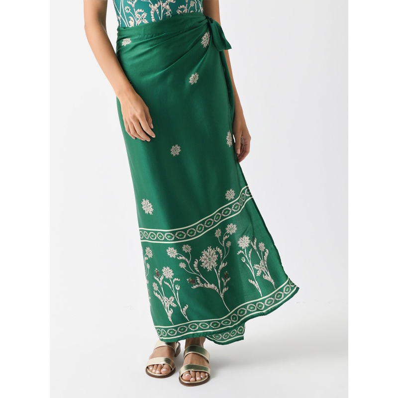 Agua By Agua Bendita Women’s Lavanda Esmeralda Pareo