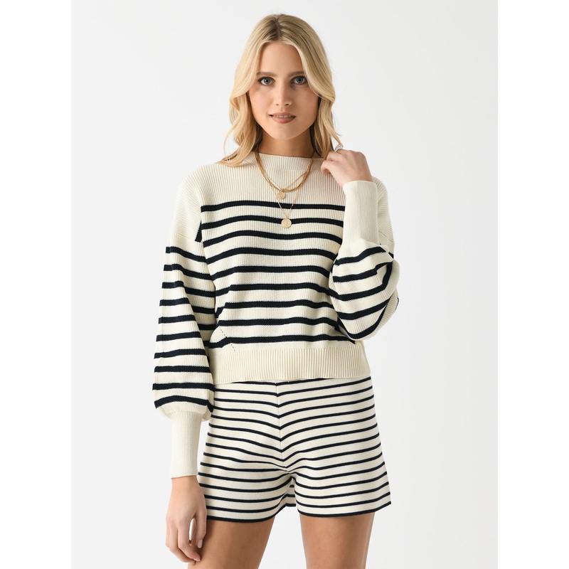 Eleven Six Women’s Layla Stripe Sweater