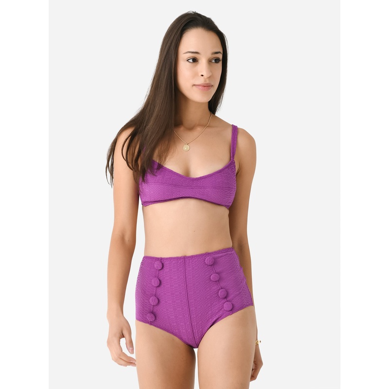 Lisa Marie Fernandez Women’s Balconette High Waisted Bikini Set