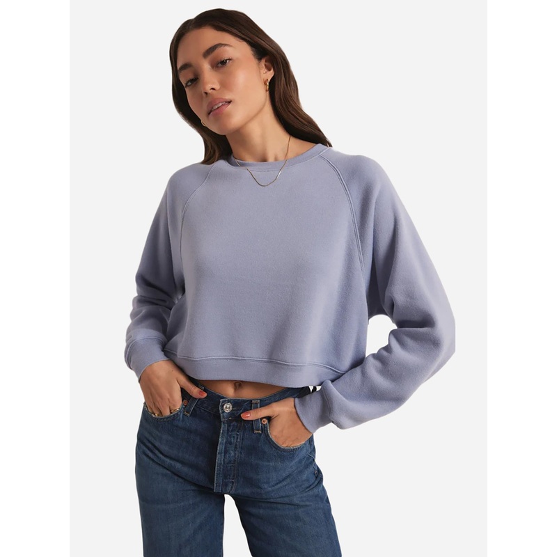 Z Supply Women’s Crop Out Sweatshirt