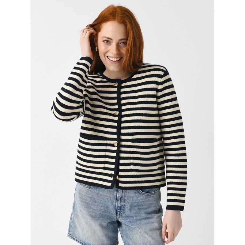 Alex Mill Women’s Paris Stripe Sweater Jacket
