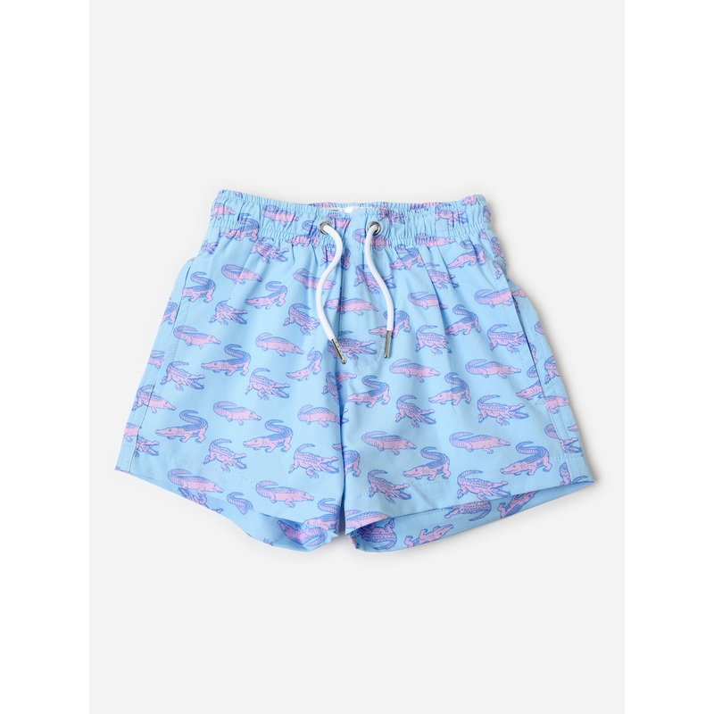 Bermies Boys’ Crocodile Cove Swim Trunk