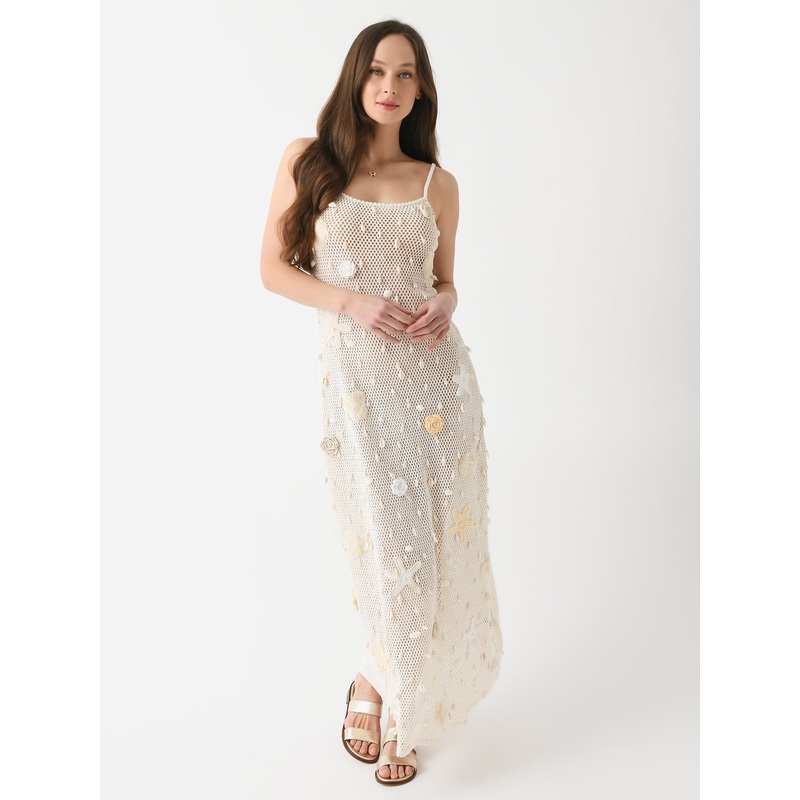 Leslie Amon Women’s Treasure Shell Maxi Dress