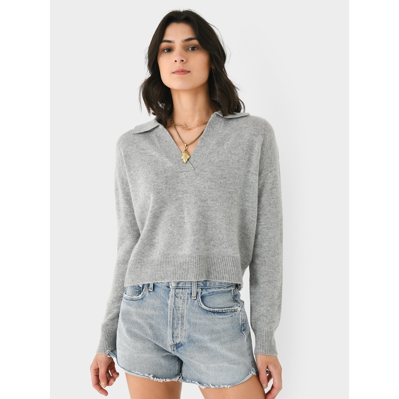Organic John Patrick Women’s Johnny Collar Sweater