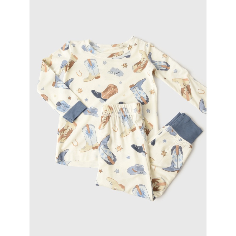 Angel Dear Boys’ Cowboy Boots Lounge Wear Set