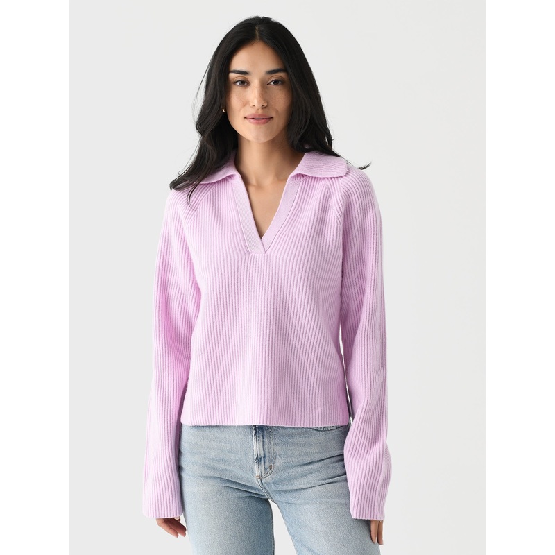 Simkhai Women’s Lopez Polo Sweater
