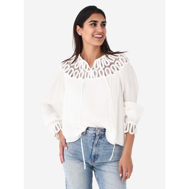 Simkhai Women’s Mattea Crochet Top