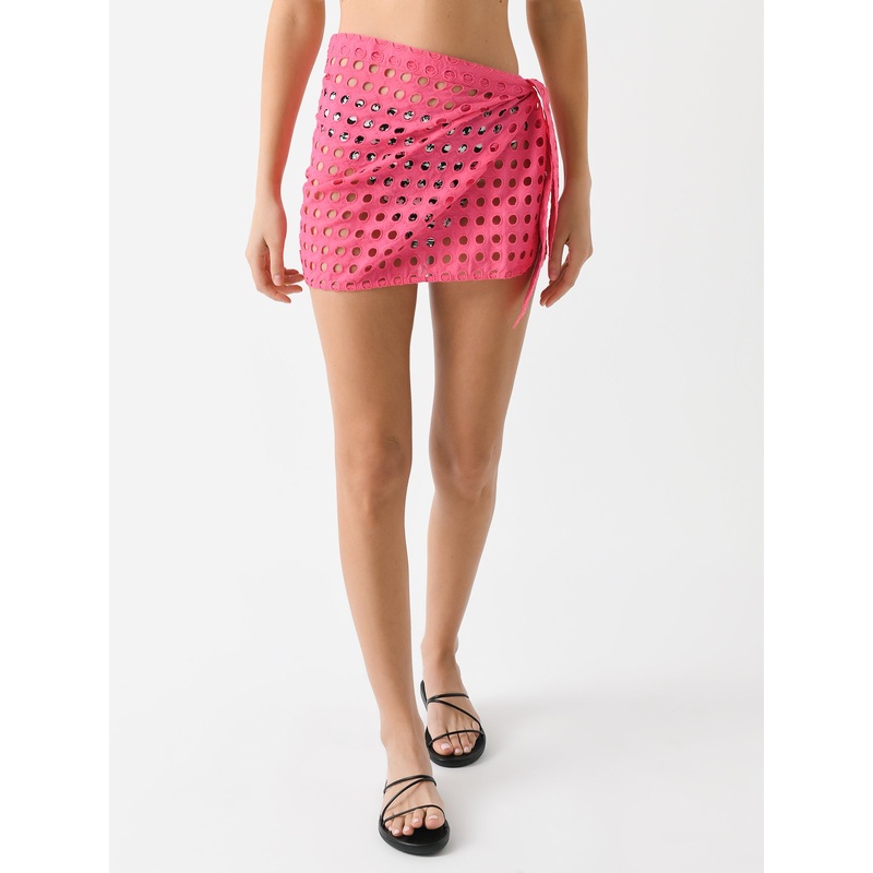 Solid + Striped Women’s The Eyelet Mini Wrap Pareo