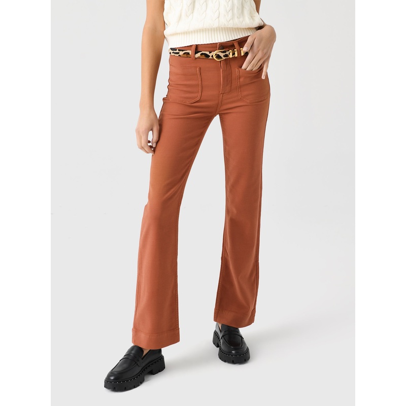 Faherty Brand Women’s Stretch Terry Patch Pocket Pant