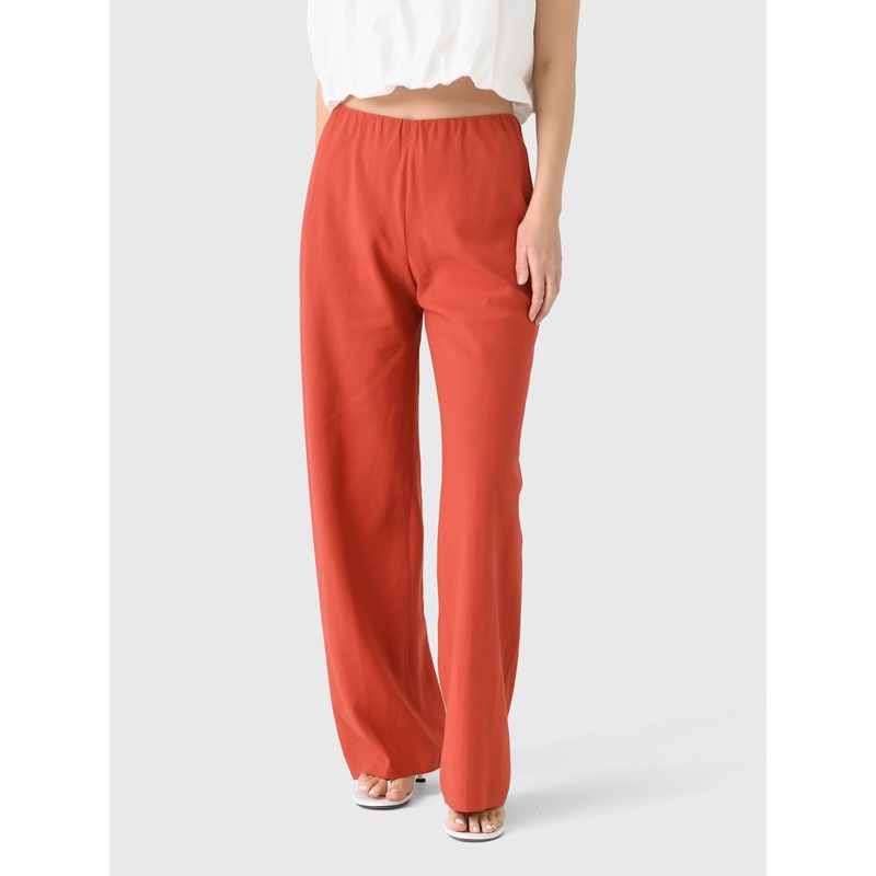 Vince Women’s Cotton-Blend High-Waist Bias Pant