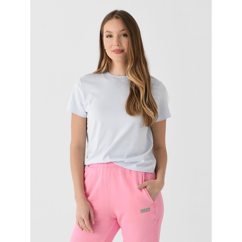 Vince Women’s Pima Cotton Crew Neck T-Shirt