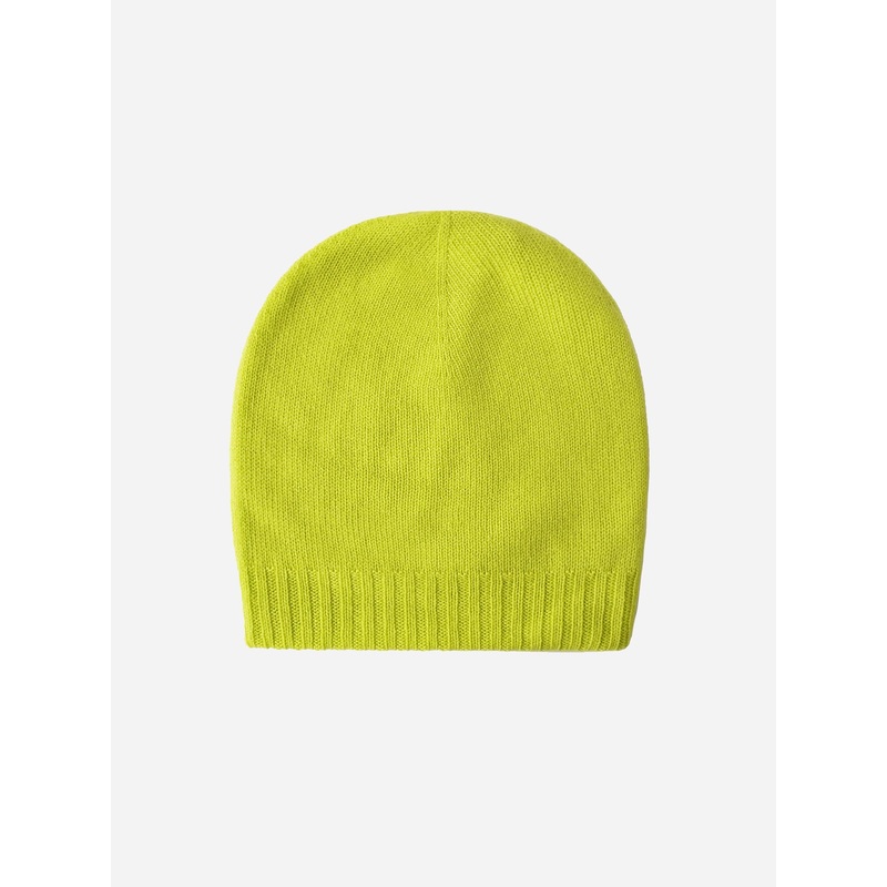 Cashmere Reversible Knitted Beanie