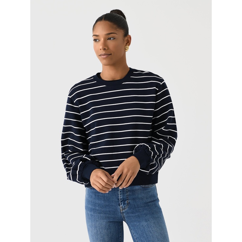 Frame Women’s Blouson Sleeve Sweatshirt