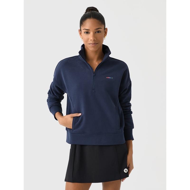 G/FORE Women’s I Hate Golf French Terry Quarter-Zip