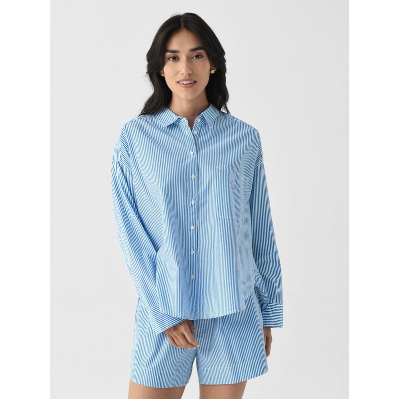 Xirena Women’s Jordy Shirt|XS|S|M|L|MYRTLE BLUE|ROSEBUD