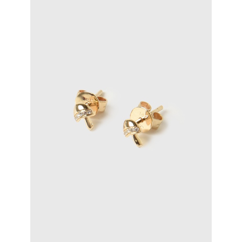 EF Collection Mini Magic Mushroom Stud Earrings