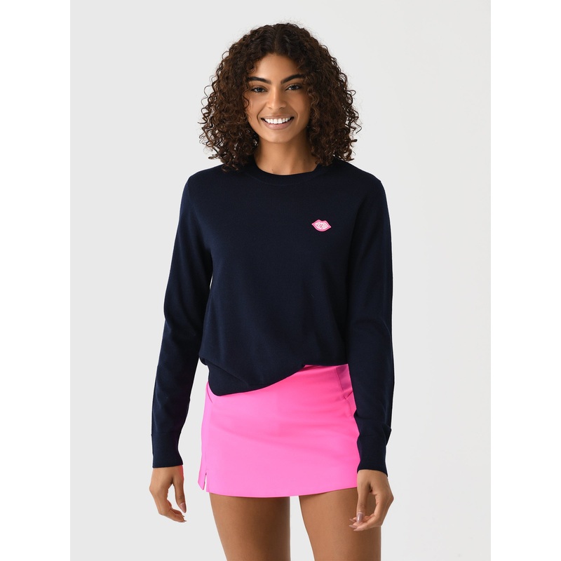 G/FORE Women’s Mother Golfer Merino Wool Crewneck Sweater