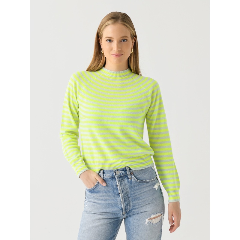Jumper 1234 Women’s Vary Stripe Crew Sweater