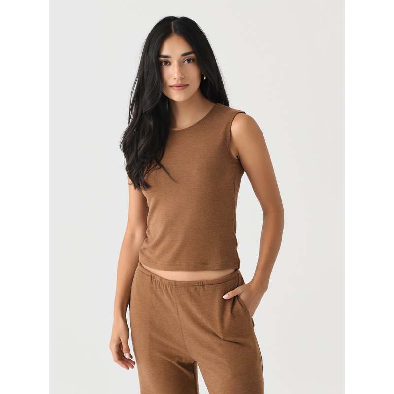 Leset Women’s Lauren Sleeveless Crewneck