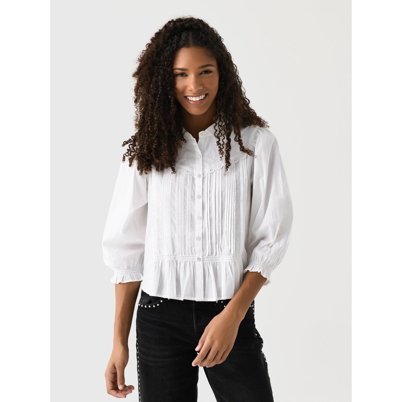Mother Women’s The Tucks And Gathers Top