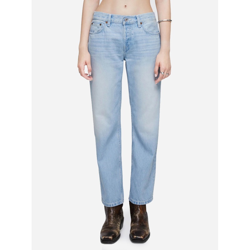 Re/Done Women’s Easy Straight Crop Jean