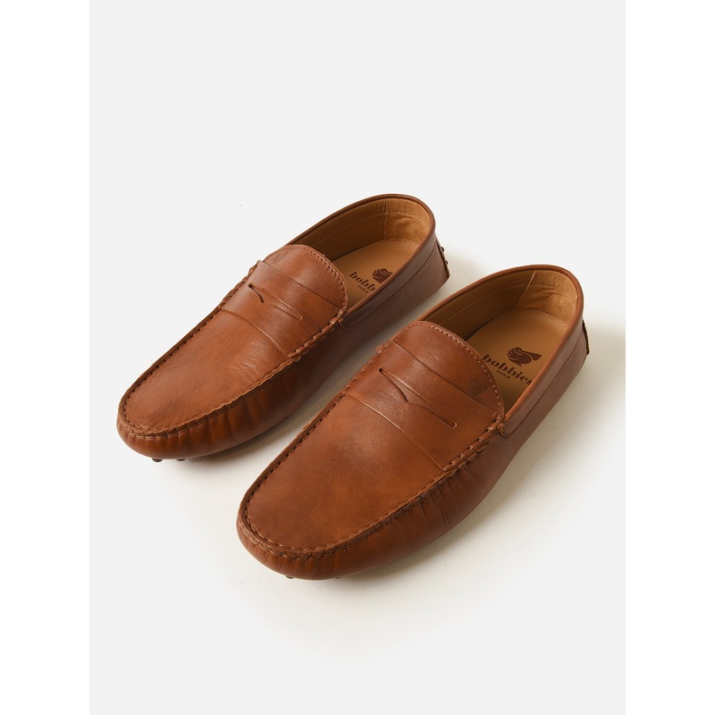 Bobbies Men’s Lewis Loafer|41|42|43|44|45|46|47|COGNAC