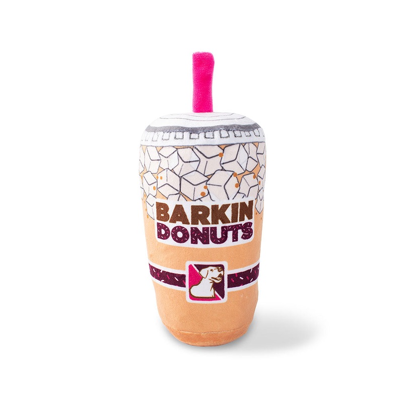 Barkin’ Donuts Iced Coffee Dog Toy