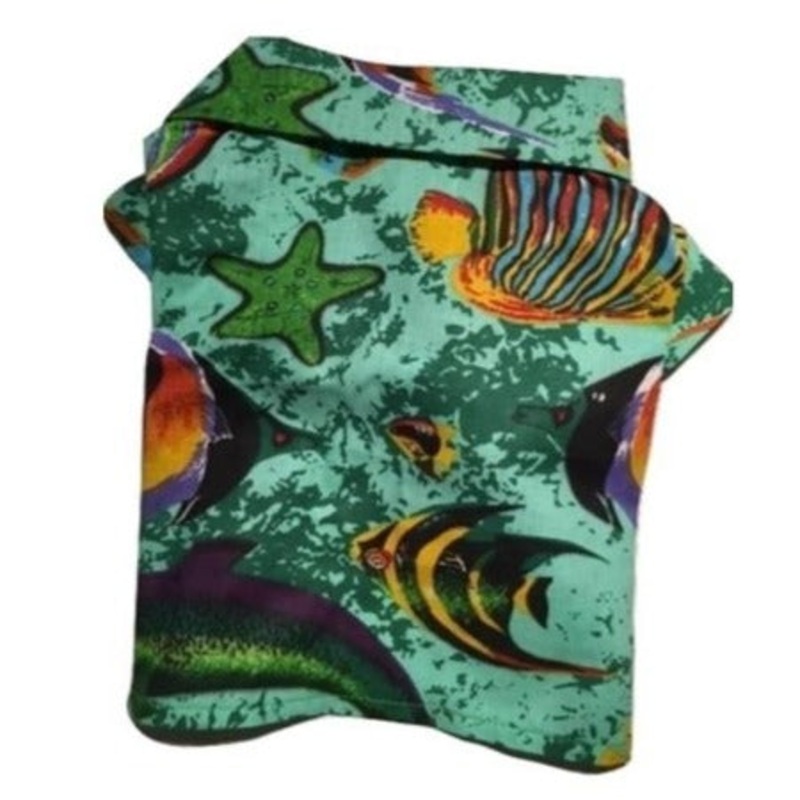 Canine Brands Aqua Fish Shirt|S|M|L