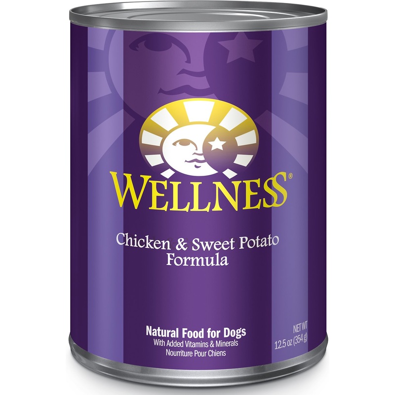 Wellness Chicken and Sweet Potato Wet Pate Food