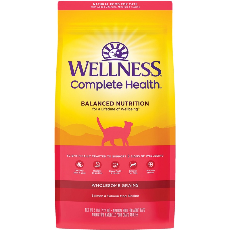 Wellness Complete Salmon Dry Cat Food