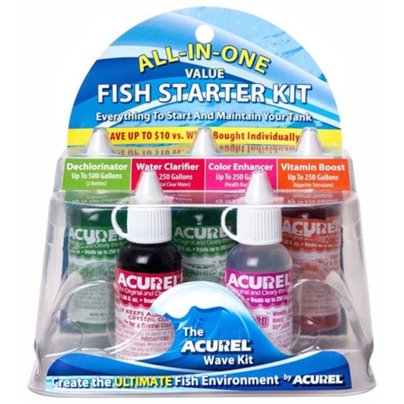 Acurel Wave Fish 5 Pack Starter Kit