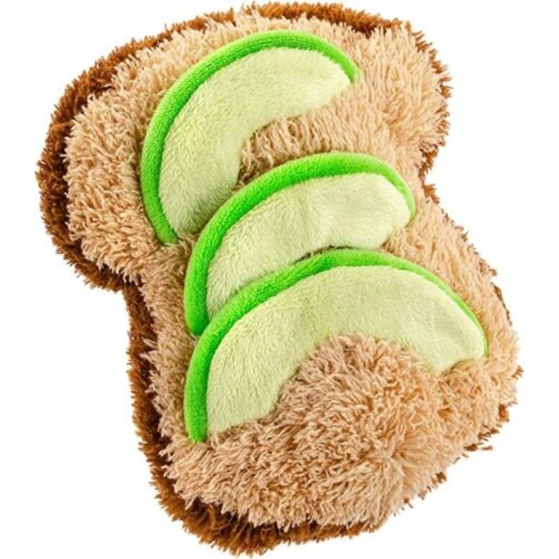 Avocado or Egg Toast Dog Toy|Avocado Toast|Egg Toast
