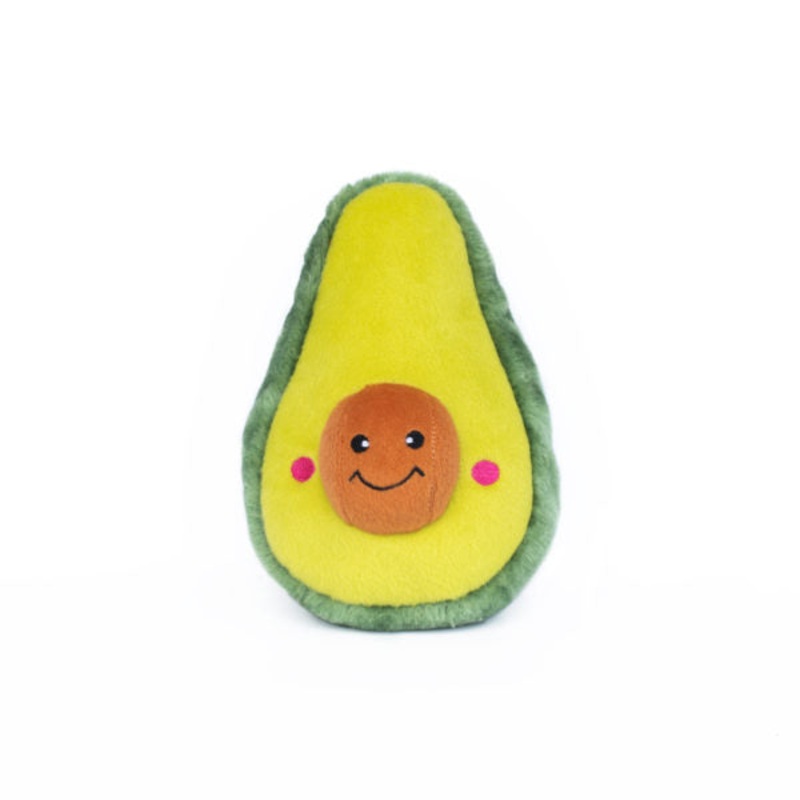 Avocado Plush Dog Toy